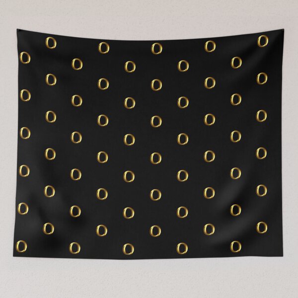 Item preview, Gold Upper Case Letter O designed and sold by molamode.