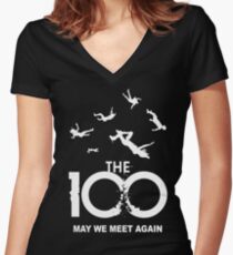 The 100 - May We Meet Again Women's Fitted V-Neck T-Shirt