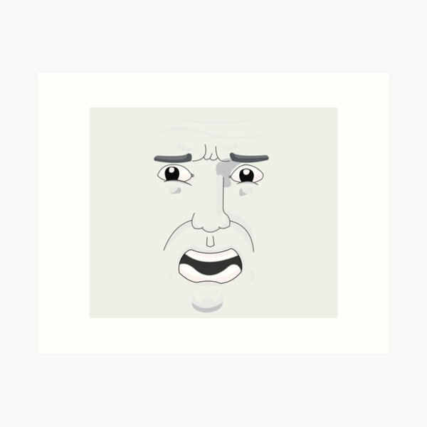 Depressed Sad Troll face MEME | Canvas Print