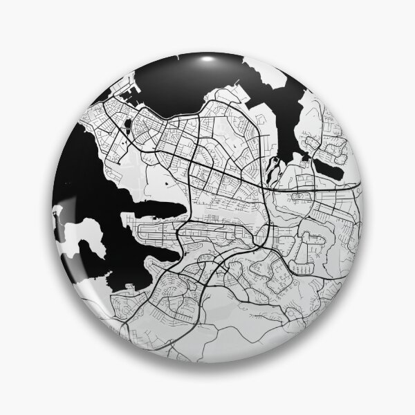 Item preview, Reykjavik Iceland Street Map With Co-ordinates designed and sold by RossWilson12.