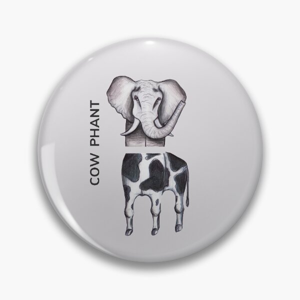 Item preview, COW PHANT by FrankenDuo seashell grey designed and sold by FrankenDuo.