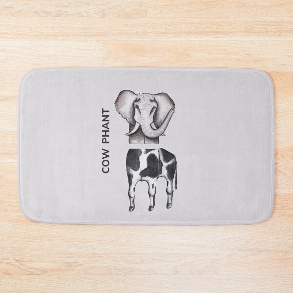 Item preview, COW PHANT by FrankenDuo seashell grey designed and sold by FrankenDuo.