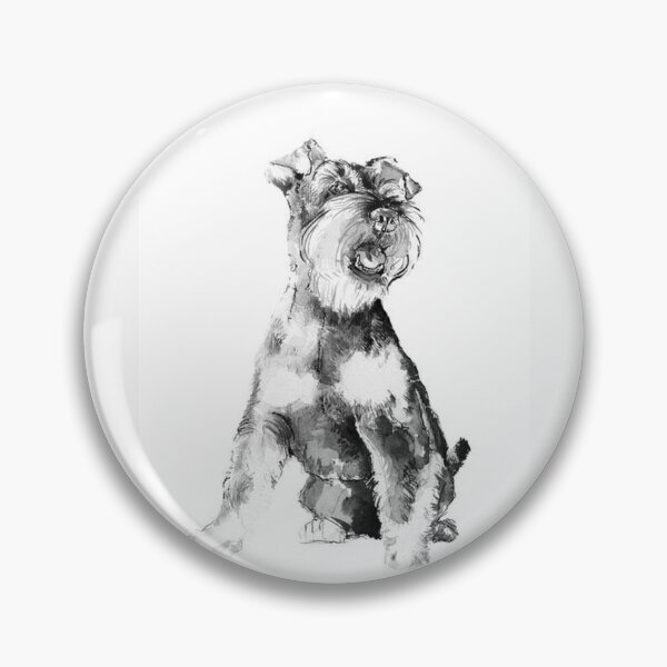 Item preview, Schnauzer dog art pets dogs cute sweet puppy designed and sold by Coolstuff4you71.