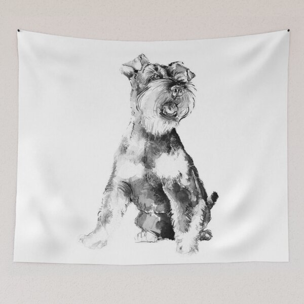 Item preview, Schnauzer dog art pets dogs cute sweet puppy designed and sold by Coolstuff4you71.