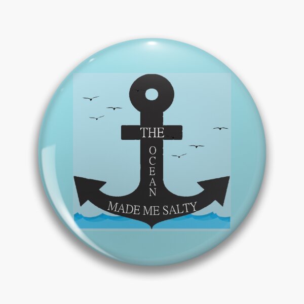 Item preview, The Ocean Made Me Salty designed and sold by jguedezduran.