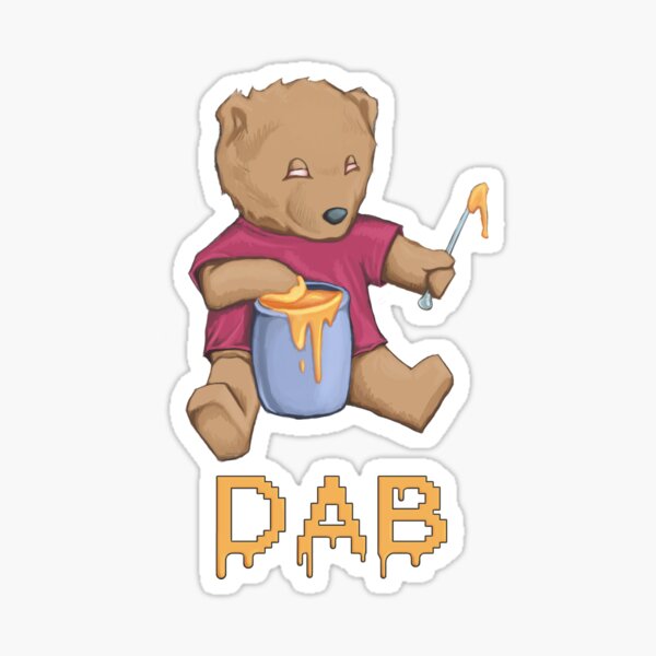 Oil Bear Sticker