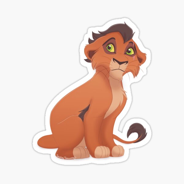 Scar Lion King Stickers Redbubble - scar the lion king roblox decal