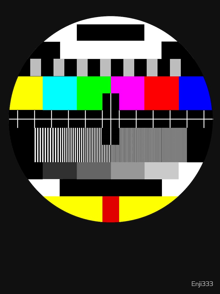 Discover 90's TV Test pattern | Essential T-Shirt 