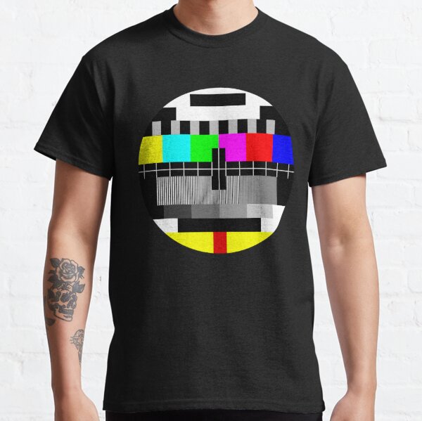 90's TV Test pattern Classic T-Shirt