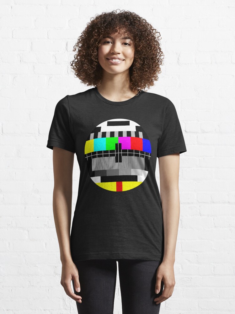Disover 90's TV Test pattern | Essential T-Shirt 