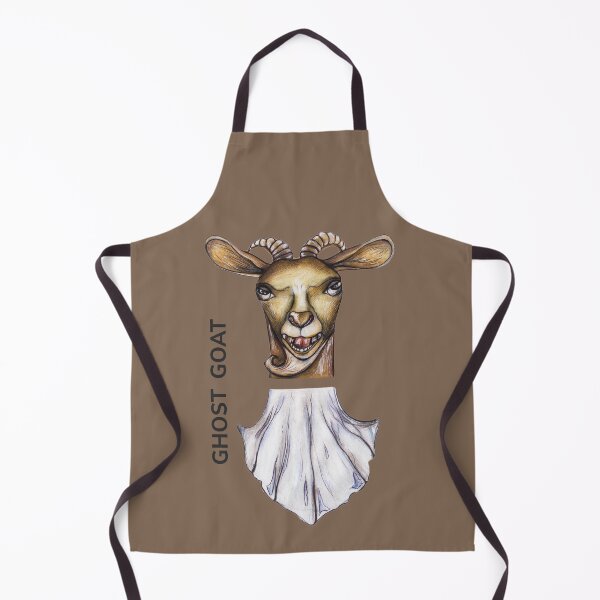 Item preview, GHOST GOAT by FrankenDuo coffee taupe brown designed and sold by FrankenDuo.