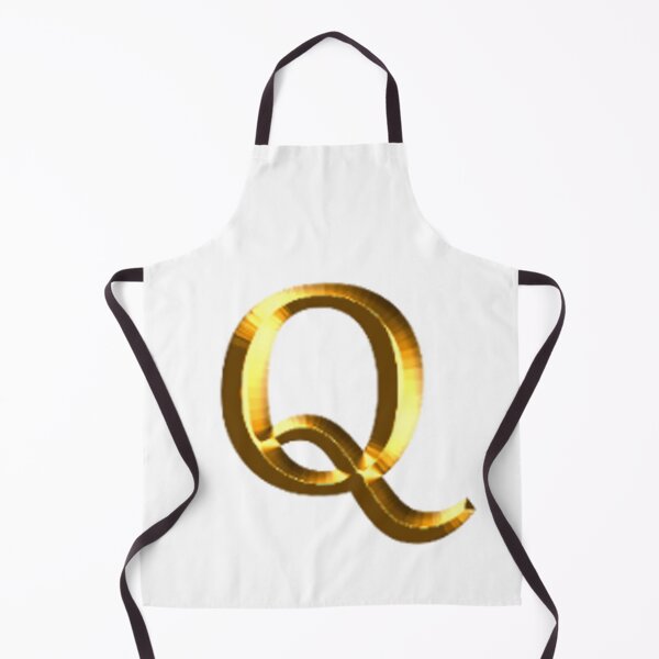 Item preview, Gold Upper Case Letter Q designed and sold by molamode.