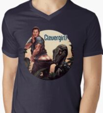 Clever Girl! Men's V-Neck T-Shirt
