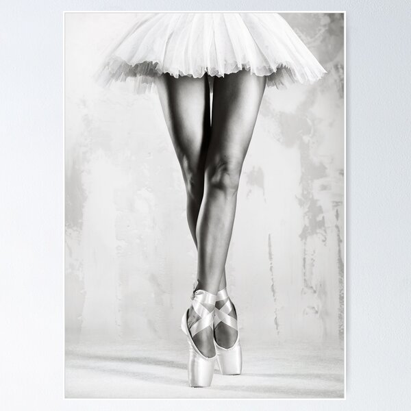 Item preview, Black and White Ballerina designed and sold by click4collage.