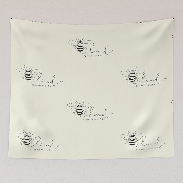 Item preview, Bee Kind - black design for stickers, clothing, masks, etc. designed and sold by Kendyl Stewart.