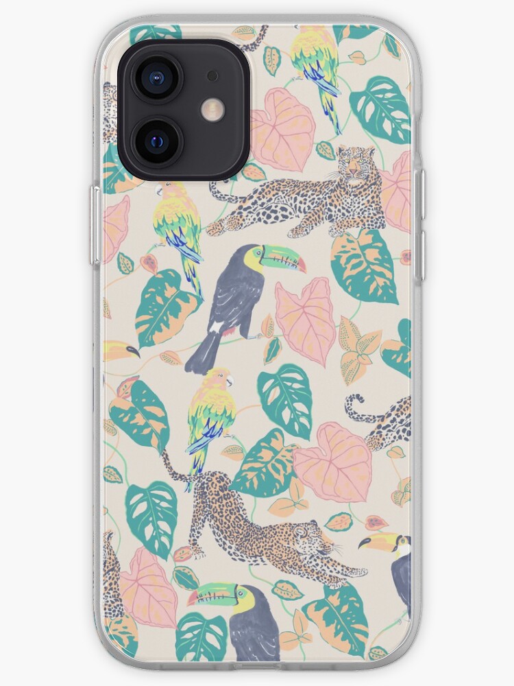 Thumbnail 1 of 5, iPhone Case, Sunset Jungle designed and sold by Vanusa Schorn.