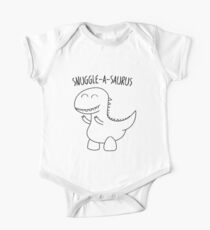 Body de manga corta para bebé Snuggle-A-Saurus