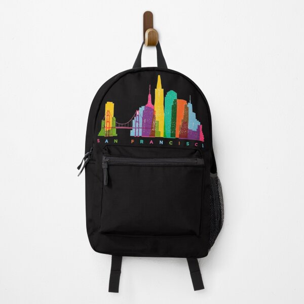 Artikelvorschau, SAN FRANCISCO SKYSCRAPER SKYLINE MULTICOLOR CITYSCAPE entworfen und verkauft von dubcee.