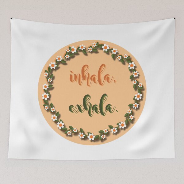 Item preview, INHALA EXHALA INHALE EXHALE designed and sold by jshootdesigns.