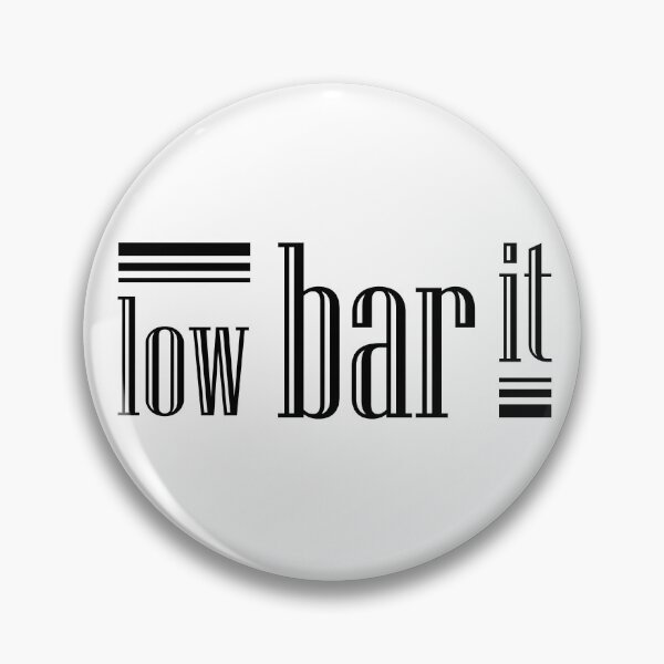 Item preview, low bar it designed and sold by Jokertags.