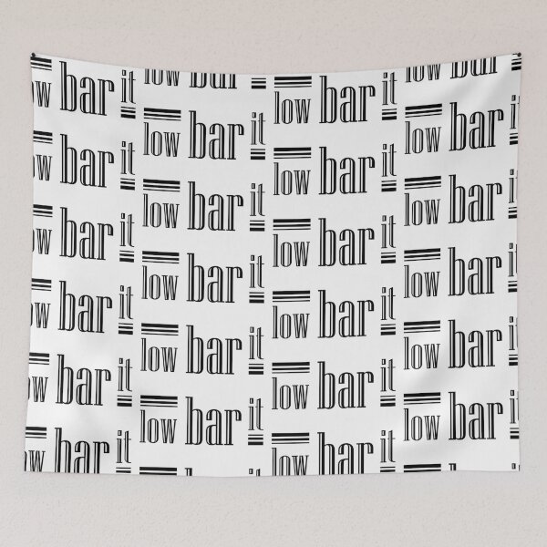 Item preview, low bar it designed and sold by Jokertags.