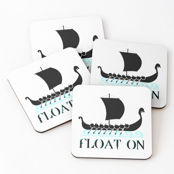 Item preview, Float On - Viking Boat On Water designed and sold by Oaks Creations.