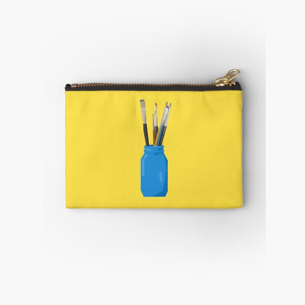 Item preview, Blue Jar of Paint Brushes designed and sold by Rocket-To-Pluto.