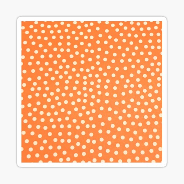 Item preview, Orange Polka Dots designed and sold by T1D4ever.