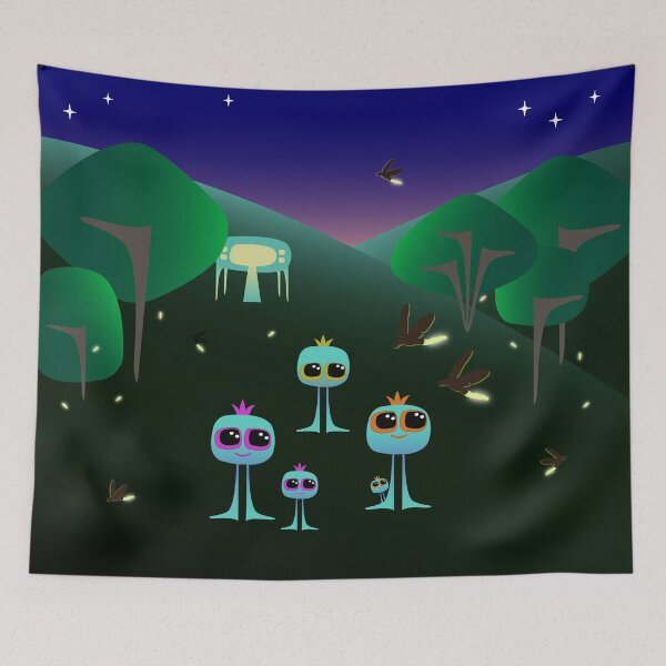 Item preview, Alien Family Vacation designed and sold by 7SistersGraphX.