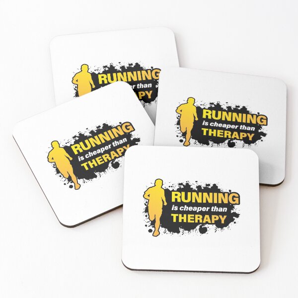 Item preview, Running Is Cheaper Than Therapy designed and sold by tridentfoundry.