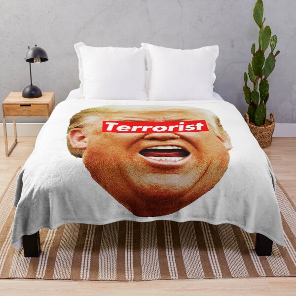 Item preview, trump TERRORIST (white background) designed and sold by Thelittlelord.