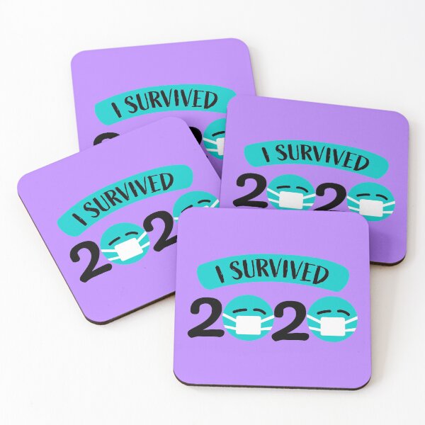 Item preview, I SURVIVED 2020 designed and sold by Warrior Veteran Clothing.