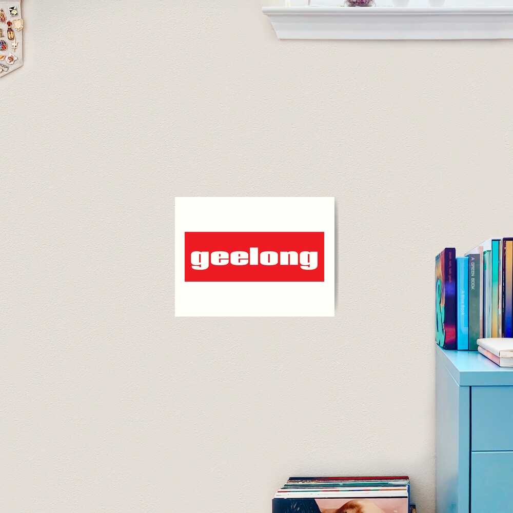 "Geelong" Art Print for Sale by ProjectX23 Redbubble