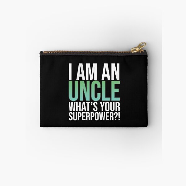 Item preview, Uncle - What Is Your Superpower Hero Family designed and sold by maddinstgt.
