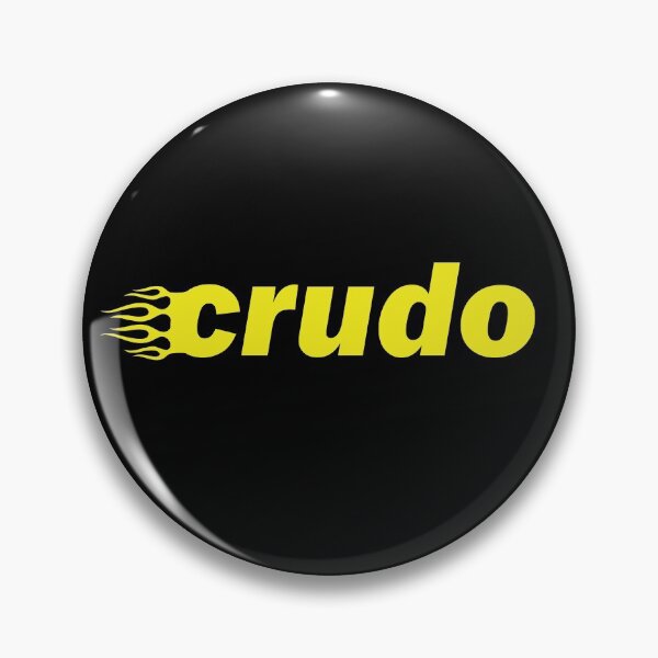 Item preview, Yellow Crudo With Fire designed and sold by CrudoMerch.