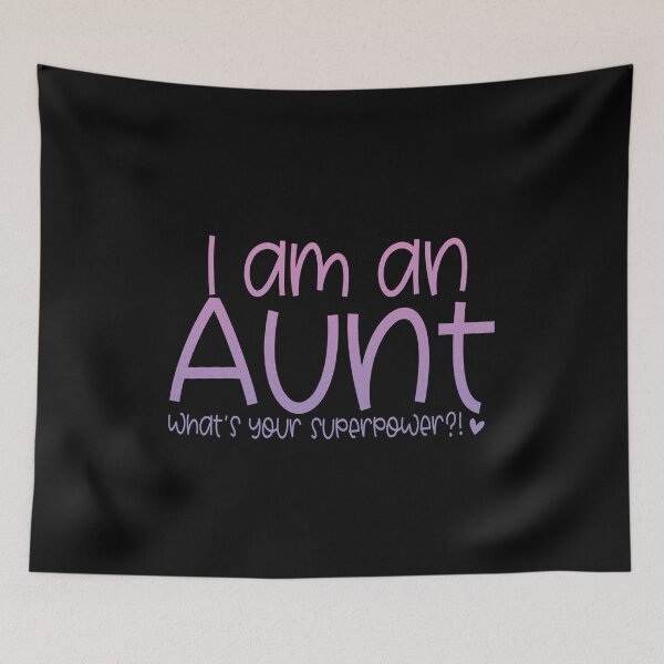 Item preview, Auntie - What Is Your Superpower Hero Family designed and sold by maddinstgt.