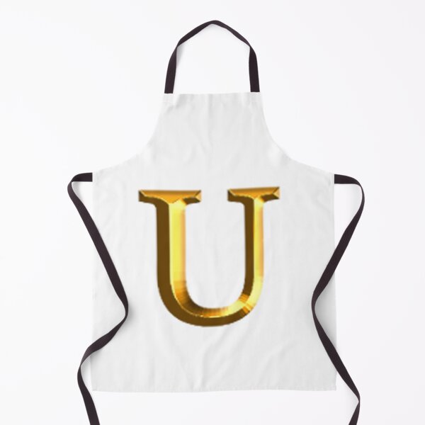 Item preview, Gold Upper Case Letter U designed and sold by molamode.