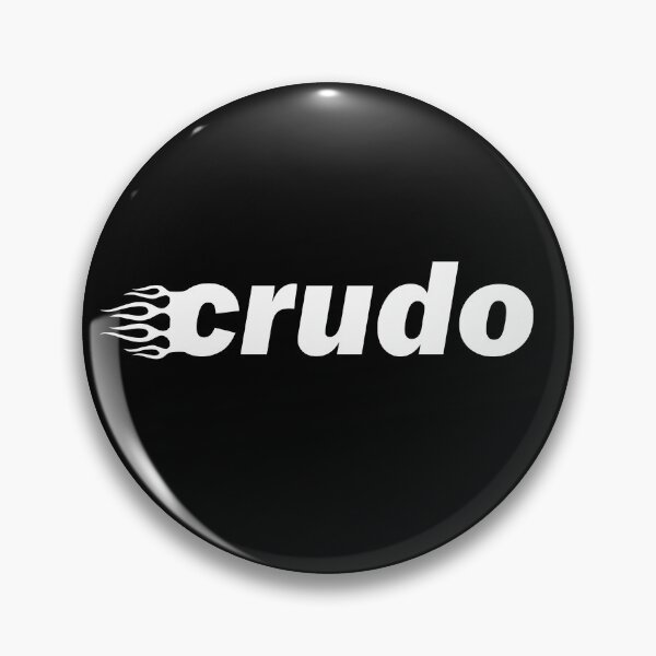 Item preview, White Crudo With Fire designed and sold by CrudoMerch.
