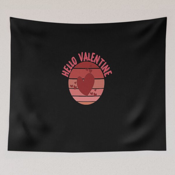 Item preview, Hello valentine , best idea for valentine's day  designed and sold by Best T-shirt design.