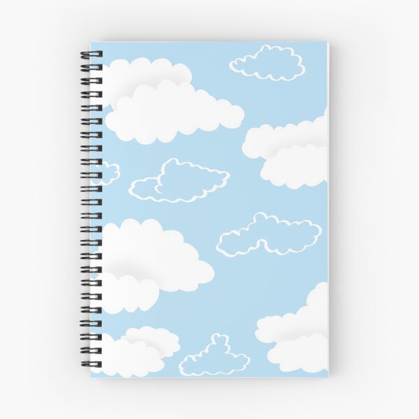 Item preview, white cloud sun and blue background designed and sold by ReadyForU.