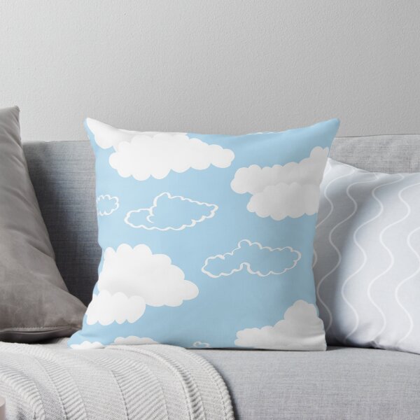 Item preview, white cloud sun and blue background designed and sold by ReadyForU.
