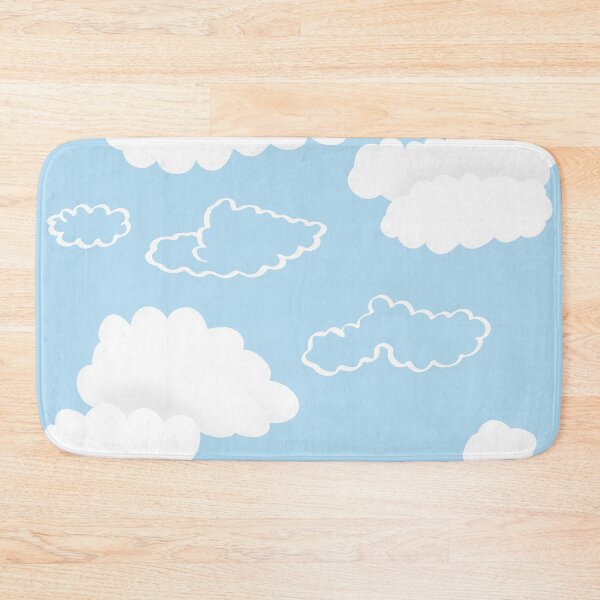 Item preview, white cloud sun and blue background designed and sold by ReadyForU.