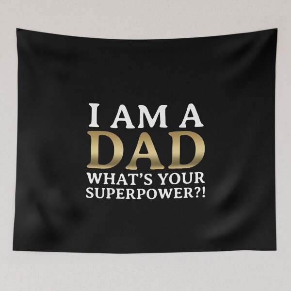 Item preview, Father Papa What Is Your Superpower Hero Family designed and sold by maddinstgt.