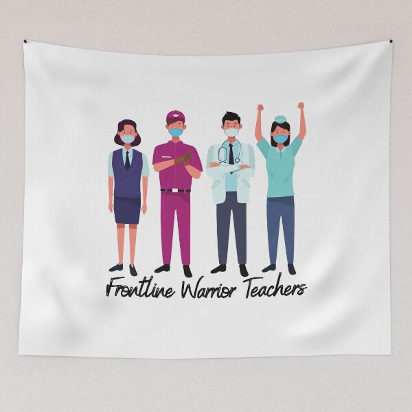 Item preview, Frontline Warrior Teacher designed and sold by Bend-The-Trendd.