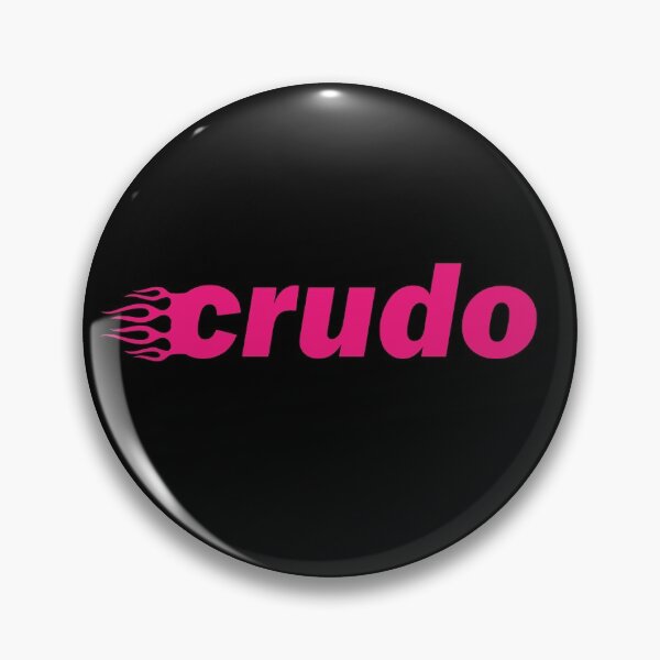 Item preview, Hot Pink Crudo With Fire designed and sold by CrudoMerch.