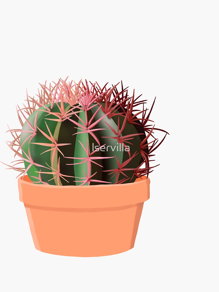 The Flat Mini Cactus Sticker