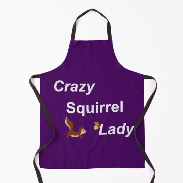 Item preview, Crazy Squirrel Lady  designed and sold by SparkleLiveLife.