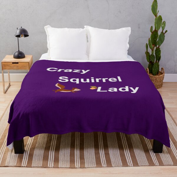 Item preview, Crazy Squirrel Lady designed and sold by SparkleLiveLife.