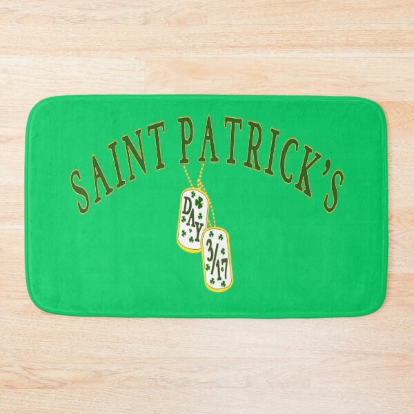 Artikelvorschau, SAINT PATRICK'S TAG HUND TAG T-SHIRT entworfen und verkauft von TwoSixDesigns.