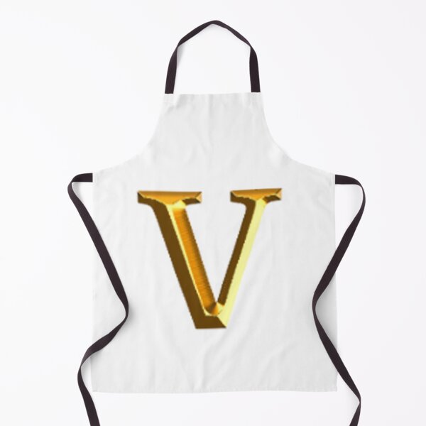 Item preview, Gold Upper Case Letter V designed and sold by molamode.